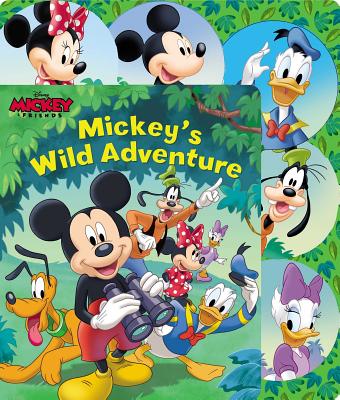 Disney Mickey Mouse: Mickey's Wild Adventure (Sliding Tab) By Maggie Fischer, Fernando Guell Cover Image