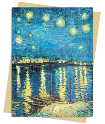 Van Gogh: Starry Night Greeting Card Pack: Pack of 6 (Greeting Cards) By Flame Tree Studio (Created by) Cover Image