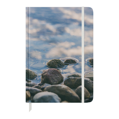 Stone Paper Water Stone Lined Notebook: Stone Paper, Waterproof Sewn Bound By Stone Paper Solutions Ltd (Editor) Cover Image