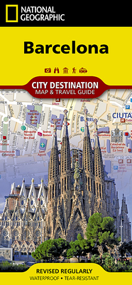 Barcelona Map (National Geographic Destination City Map) Cover Image