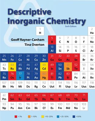 Descriptive Inorganic Chemistry By Geoff Rayner-Canham, Tina Overton Cover Image