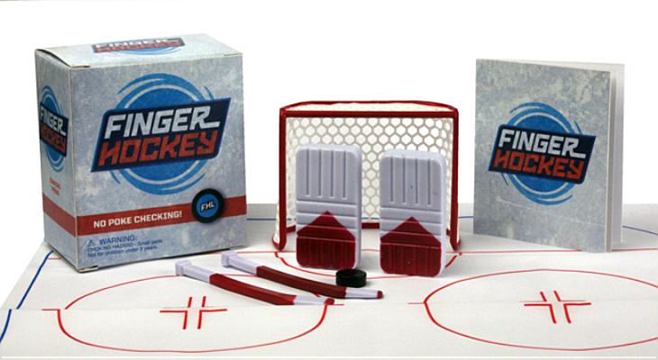 Finger Hockey: No Poke Checking! (RP Minis) By Agnes Flanigan Cover Image