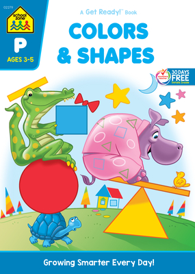School Zone Colors & Shapes Workbook cover
