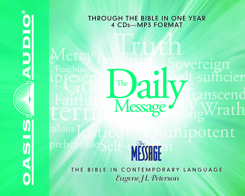 The Daily Message: Complete Message Bible Cover Image