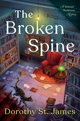 Cover for The Broken Spine (A Beloved Bookroom Mystery #1)