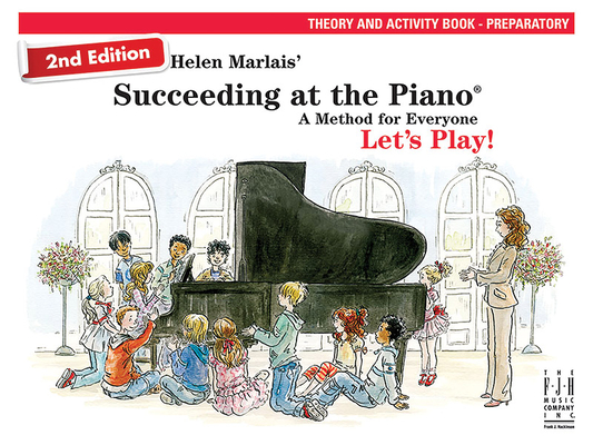 Succeeding at the Piano, Theory & Activity Book - Preparatory (2nd Edition) Cover Image