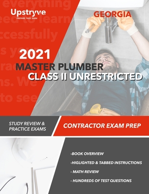 2021 Georgia Master Plumber Class II Unrestricted Contractor: Study Review & Practice Exams Cover Image