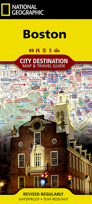 Boston Map (National Geographic Destination City Map) Cover Image