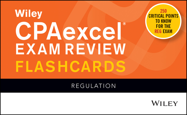 Wiley's CPA Jan 2022 Flashcards: Regulation By Wiley Cover Image