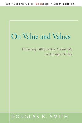 Cover for On Value and Values