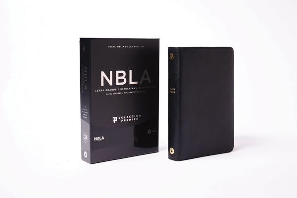 Nbla Biblia Ultrafina, Letra Grande, Colección Premier, Negro By Vida, Nbla-Nueva Biblia de Las Américas Cover Image