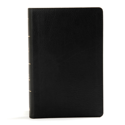 Cover for KJV Large Print Personal Size Reference Bible, Black Leathertouch
