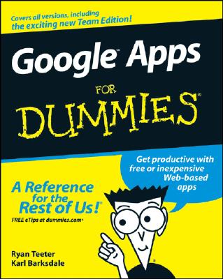 Google Apps for Dummies Cover Image
