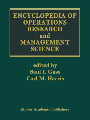 Encyclopedia of Operations Research and Management Science Cover Image
