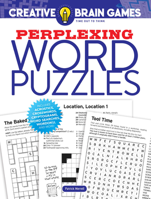 Creative Brain Games Perplexing Word Puzzles (Dover Puzzle Books)