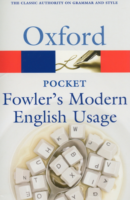 Pocket Fowler's Modern English Usage Cover Image