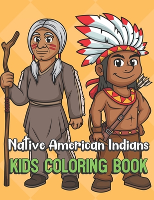 native american clip art black and white for kids