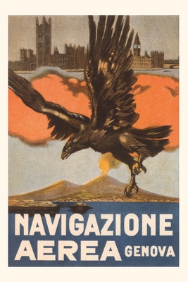 Vintage Journal Genoa Aerial Navigation, Eagle By Found Image Press (Producer) Cover Image