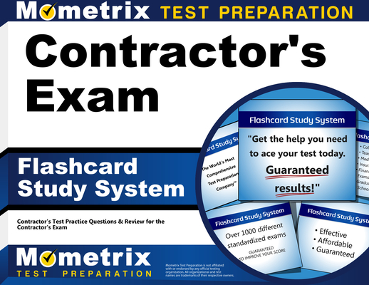 Contractor's Exam Flashcard Study System: Contractor's Test Practice Questions & Review for the Contractor's Exam Cover Image