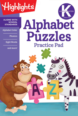 Kindergarten Alphabet Puzzles (Highlights Learn on the Go Practice Pads)