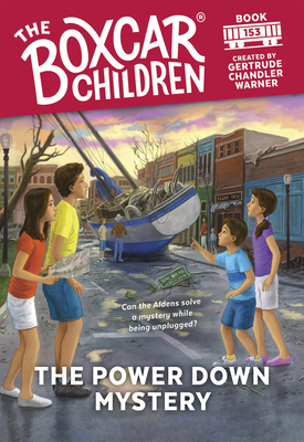 The Power Down Mystery (The Boxcar Children Mysteries #153) By Gertrude Chandler Warner (Created by), Anthony VanArsdale (Illustrator) Cover Image