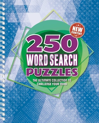 250 Word Search Puzzles: 250 Easy to Hard Wordsearch Puzzles for Adults By IglooBooks Cover Image