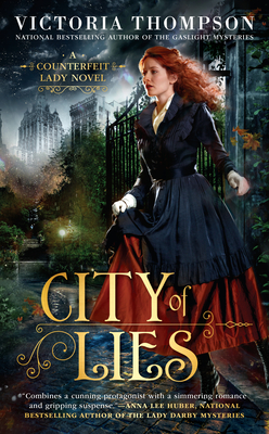 City of Lies (A Counterfeit Lady Novel #1) Cover Image