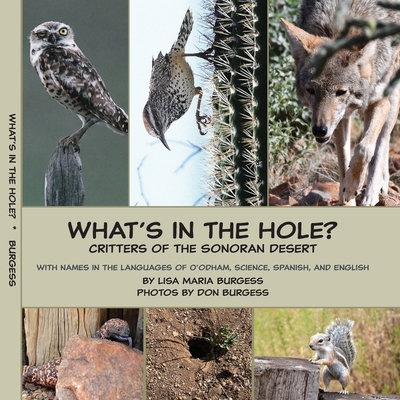 What's in the hole? Critters of the Sonoran Desert: with names in the languages of O'odham, Science, Spanish, and English Cover Image