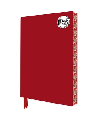 Ruby Red Blank Artisan Notebook (Flame Tree Journals) (Blank Artisan Notebooks)