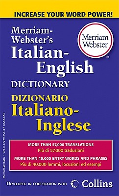 Merriam-Webster's Italian-English Dictionary Cover Image