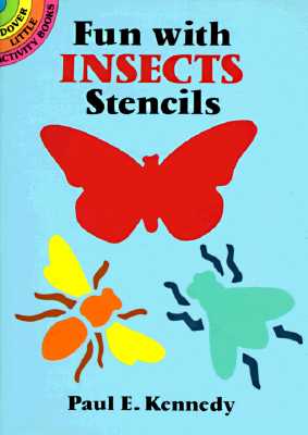 Fun with Insects Stencils (Dover Little Activity Books)