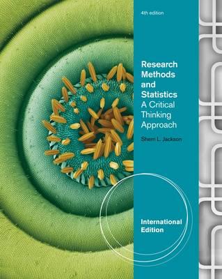 Research Methods and Statistics: A Critical Thinking Approach Cover Image