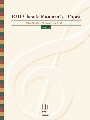 Fjh Classic Manuscript Paper No. 2 Cover Image
