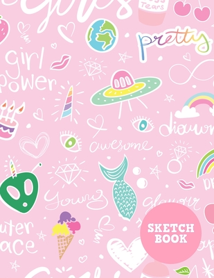 Sketch Book: Pretty Note Pad for Drawing, Writing, Painting, Sketching or  Doodling - Art Supplies for Kids, Boys, Girls, Teens Who (Paperback)