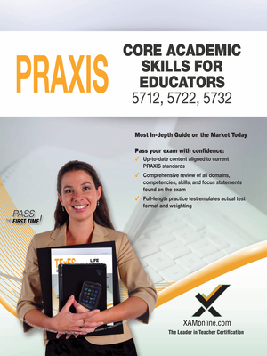 2017 Praxis Core Academic Skills for Educators (5712, 5722, 5732) Cover
