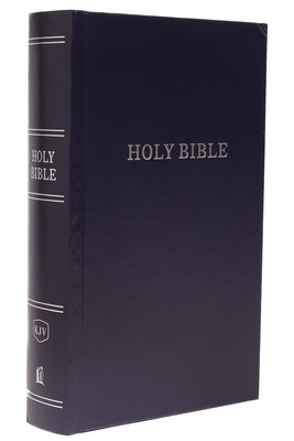 KJV, Pew Bible, Hardcover, Blue, Red Letter Edition Cover Image