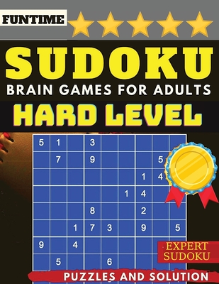 sudoku time hard sudoku puzzles book for adults paperback foxtale book shoppe