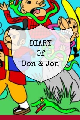 Diary Of Don & Jon: Ninja Book For Kids With Slimy Animal Jokes Cover Image