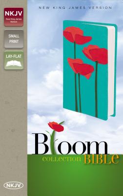 Bloom Collection Bible-NKJV-Compact Poppies By Zondervan Cover Image