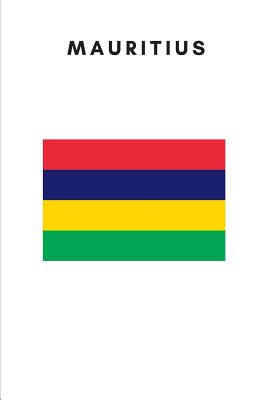 Mauritius: Country Flag A5 Notebook to write in with 120 pages Cover Image