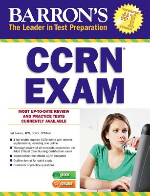 CCRN Exam with Online Test (Barron's Test Prep) Cover Image
