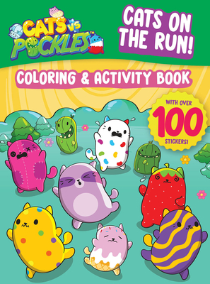 Cats on the Run! -- Coloring & Activity Book By Curiosity Books Cover Image