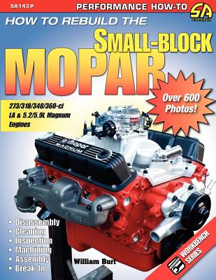 How to Rebuild the Small-Block Mopar By William Burt Cover Image