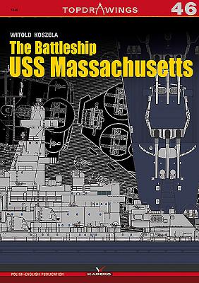 The Battleship USS Massachusetts (Topdrawings #7046) By Witold Koszela Cover Image