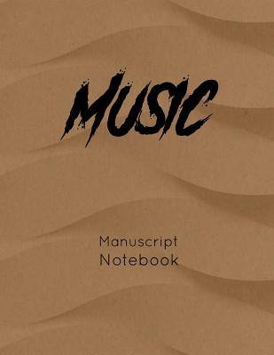 Music Manuscript Notebook (Composer #4)