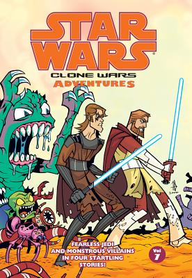 Star Wars: Clone Wars Adventures Vol. 7 (Star Wars Digests) By Fillbach Brothers (Illustrator), Fillbach Brothers Cover Image