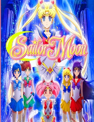 sailormoon coloring book pages