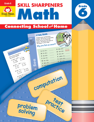 Skill Sharpeners Math Grade 6+ (Skill Sharpeners: Math) Cover Image