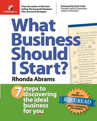 Cover for What Business Should I Start?