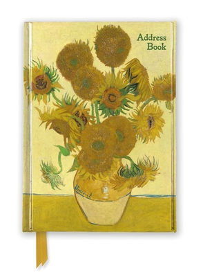 National Gallery: Sunflowers (Address Book) (Flame Tree Address Books) Cover Image